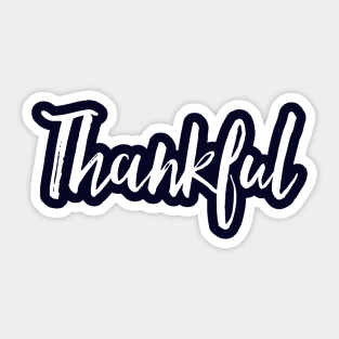 Thankful Sticker